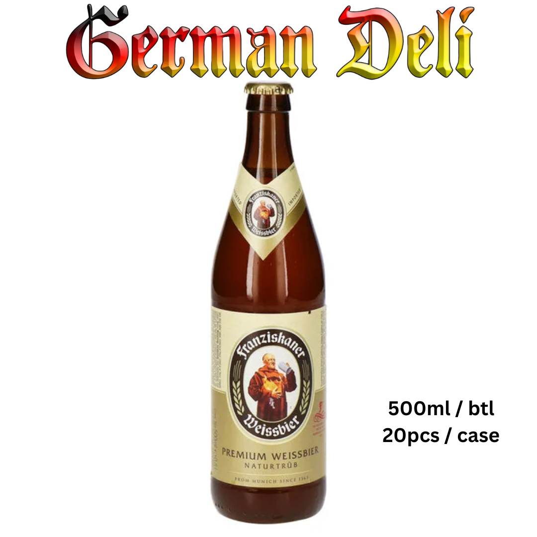 Franziskaner Wheat Beer - 500 ml btl - 20 per case / Weissbier