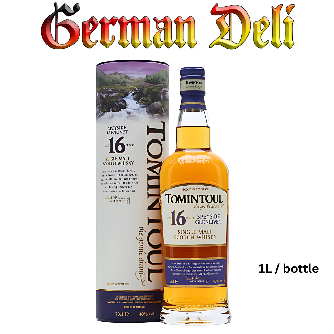 Tomintoul Single Malt 16 Y NEW 1 Liter Btl/Flasche