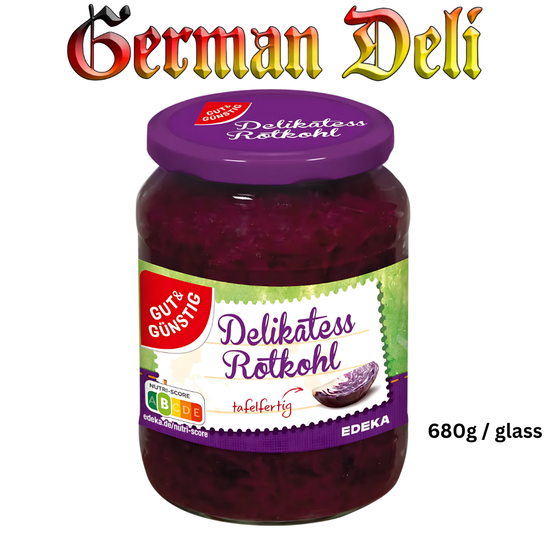 G+G - Cabbage Red - 680 g glass / Rotkohl