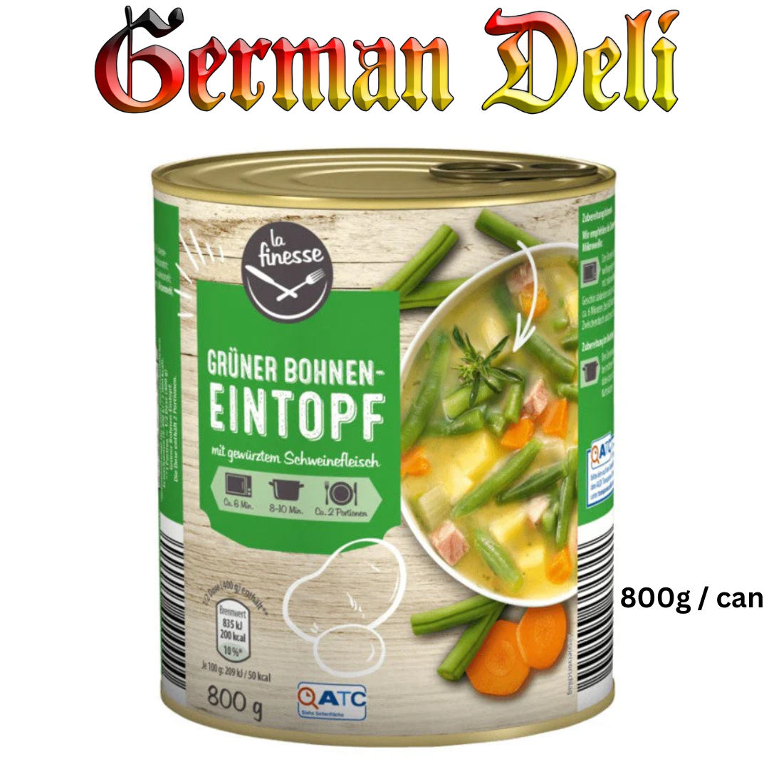 La Finesse - Green Beans Stew - 800 g / Gruene Bohnen Eintopf