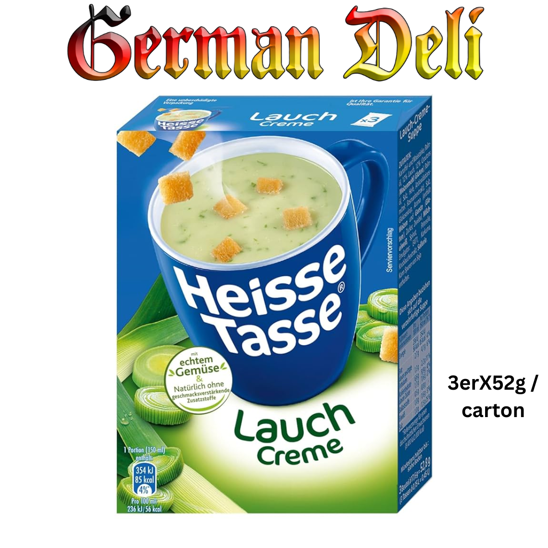 Heisse Tasse - Leek Cream Soup - 3erx52g / Lauch Crème