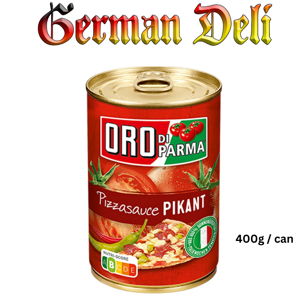 Oro Di Parma Pizzasauce Pikant / Spicy pizza sauce 400g