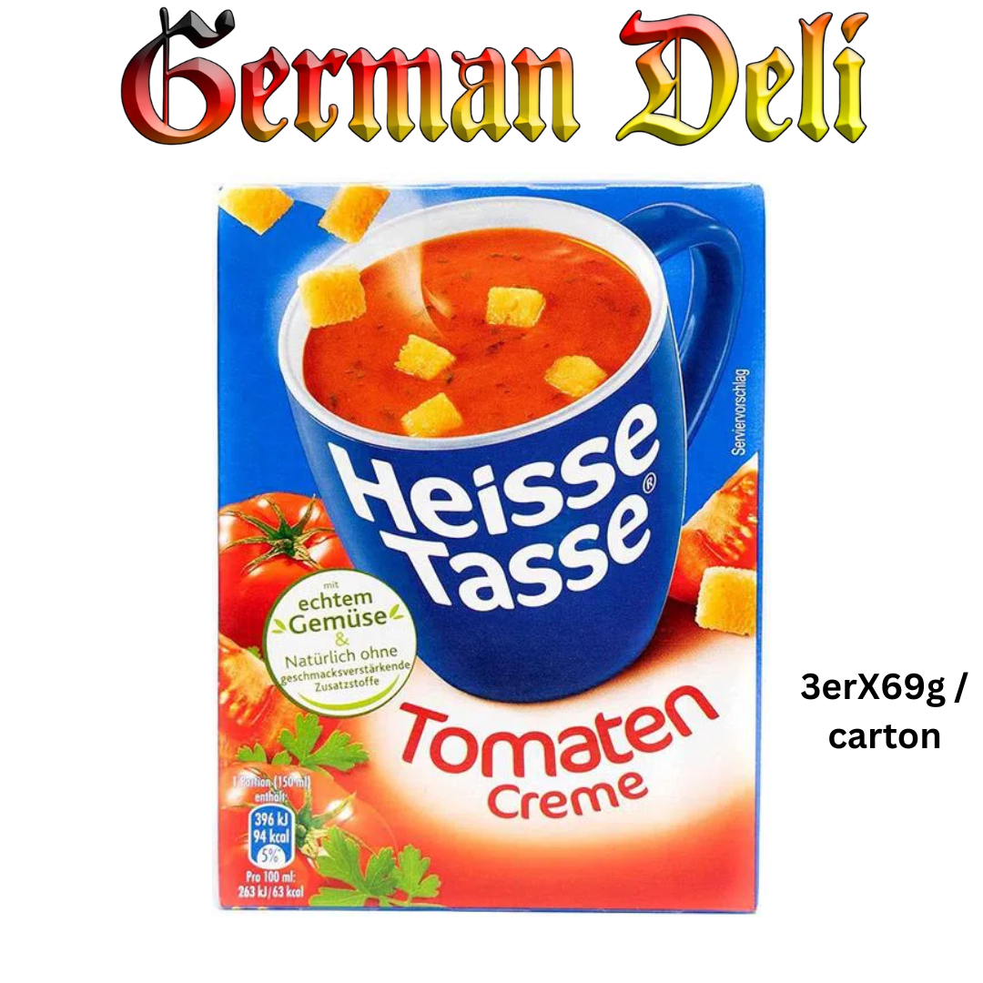 Heisse Tasse Spez Tomaten Creme / Tomato Cream Soup 3erx69g