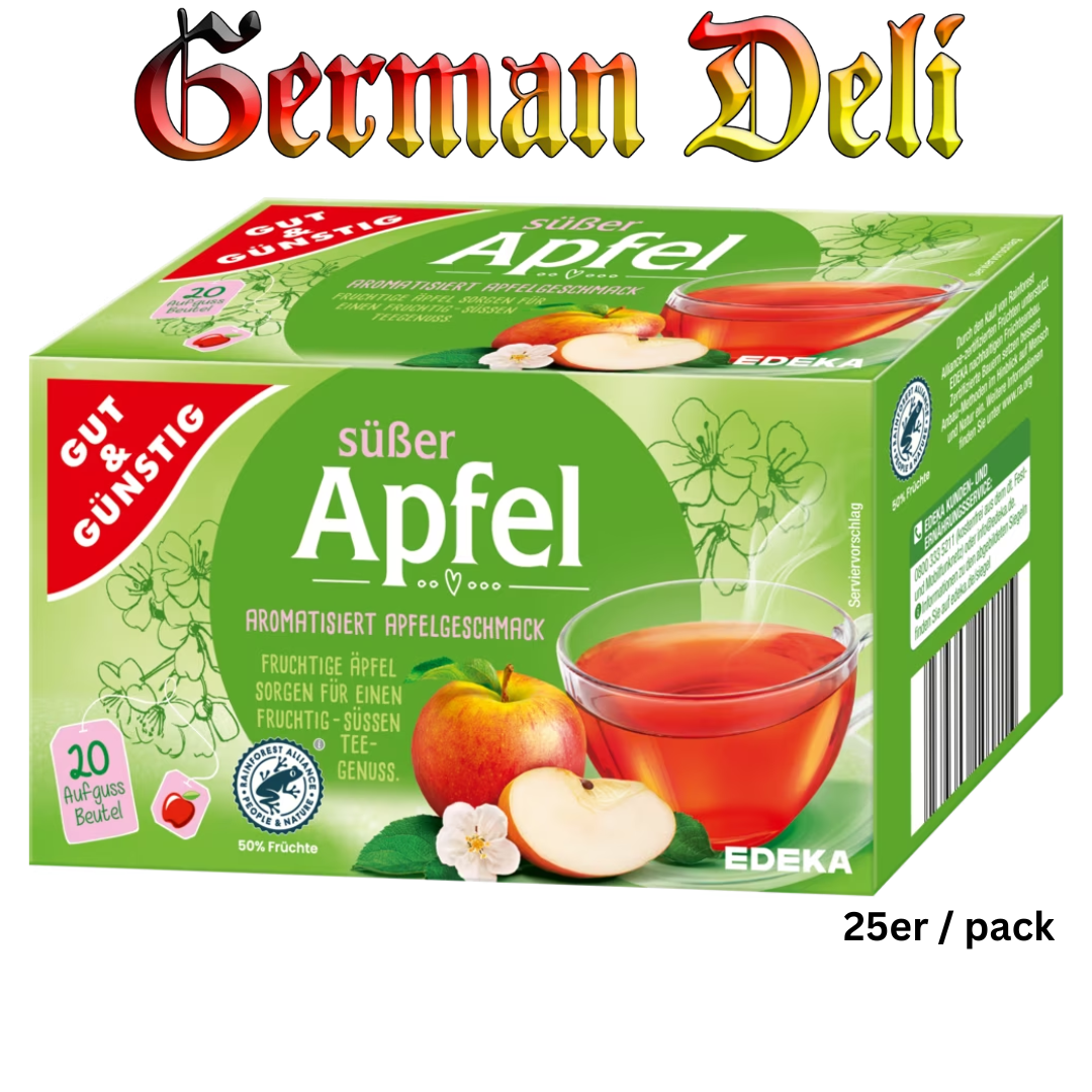G&G Apfel Früchte Tee / Apple Fruit Tea in Bags 20er
