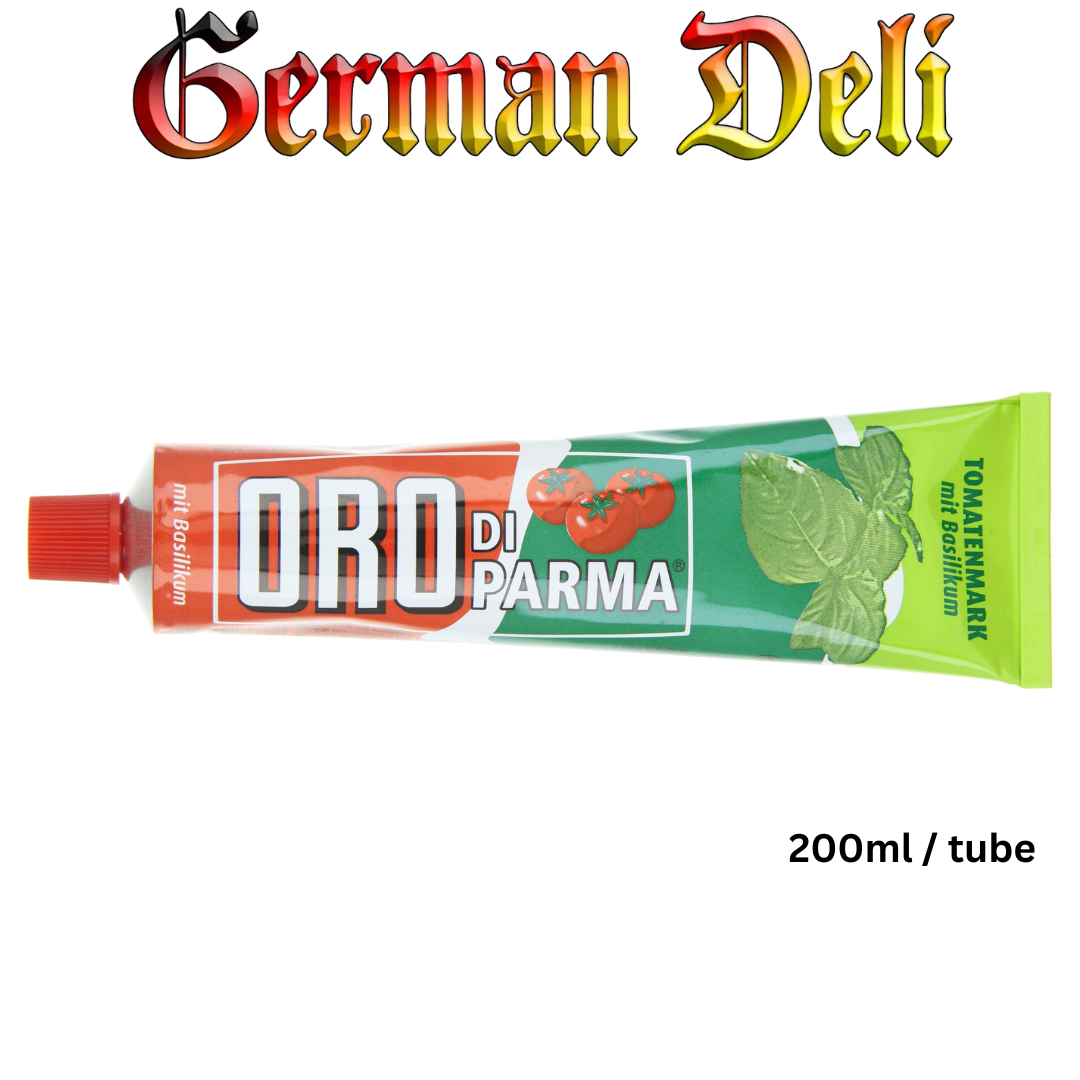 Oro Di Parma Tomaten mark mit Basilikum/ Tomato paste mit Basil 200g