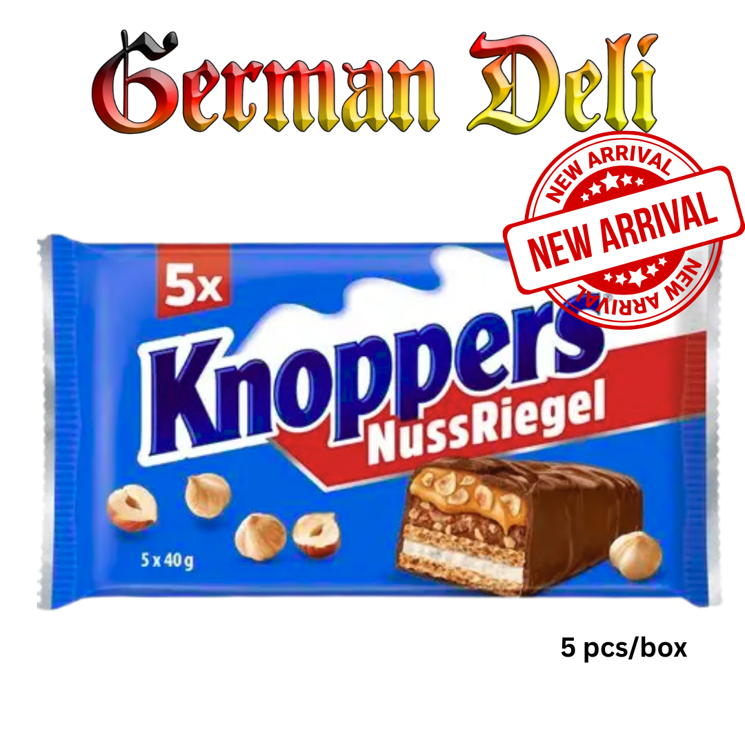 KNOPPERS - NUSS RIEGEL 5X40G