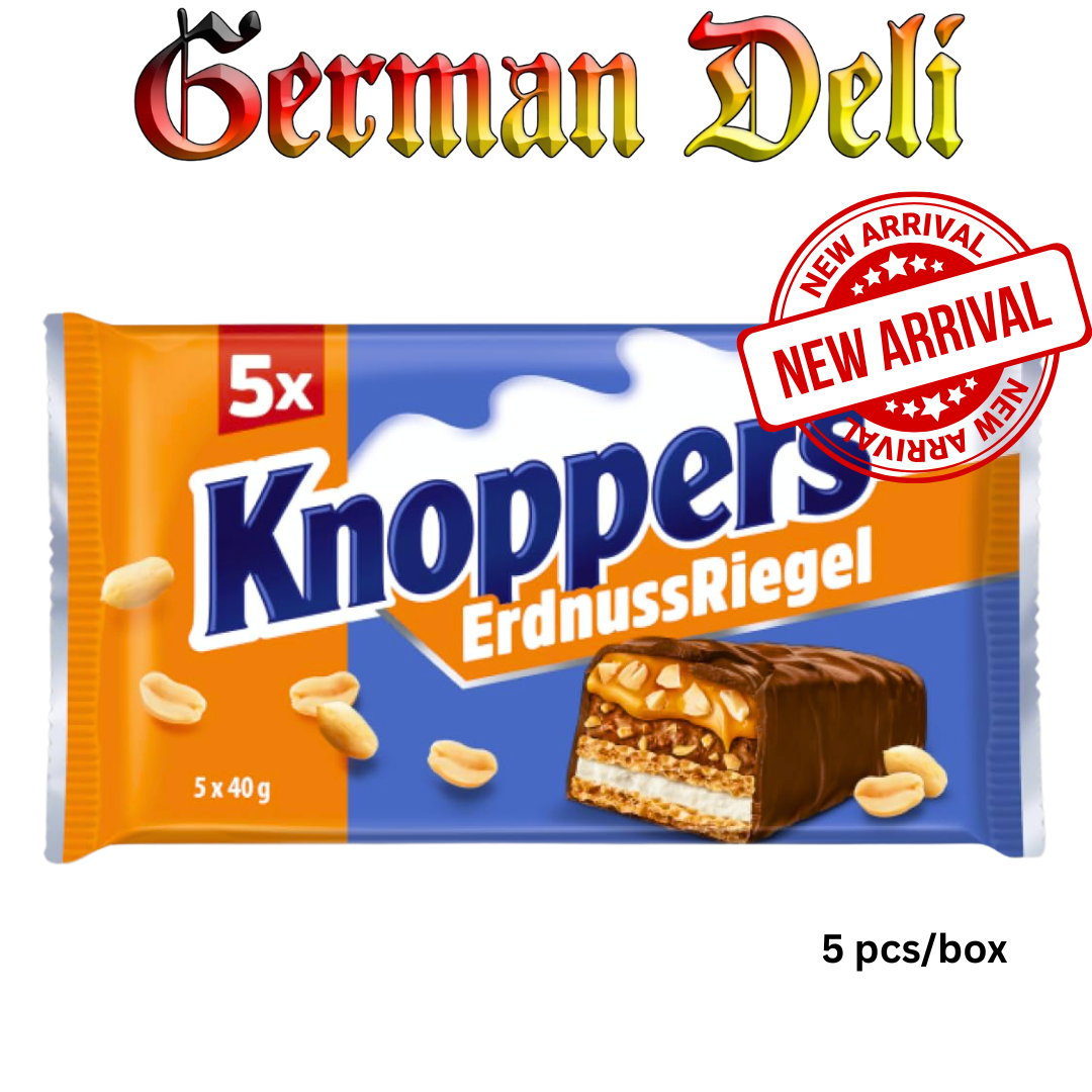 KNOPPERS - ERDNUSS RIEGEL 5PCS X 40G