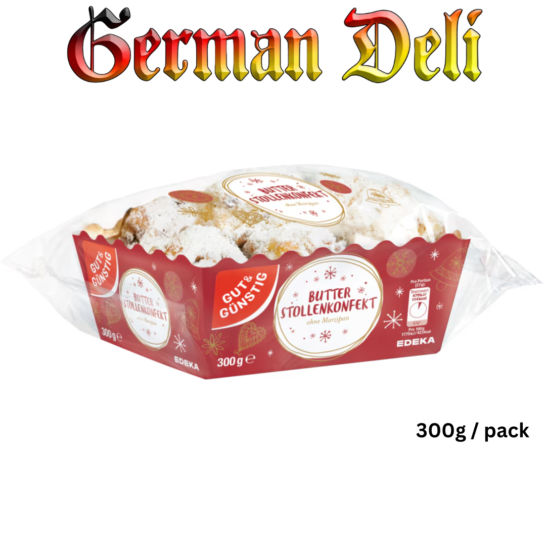 GUT & GÜNSTIG - BUTTER STOLLENKONFEKT 300G