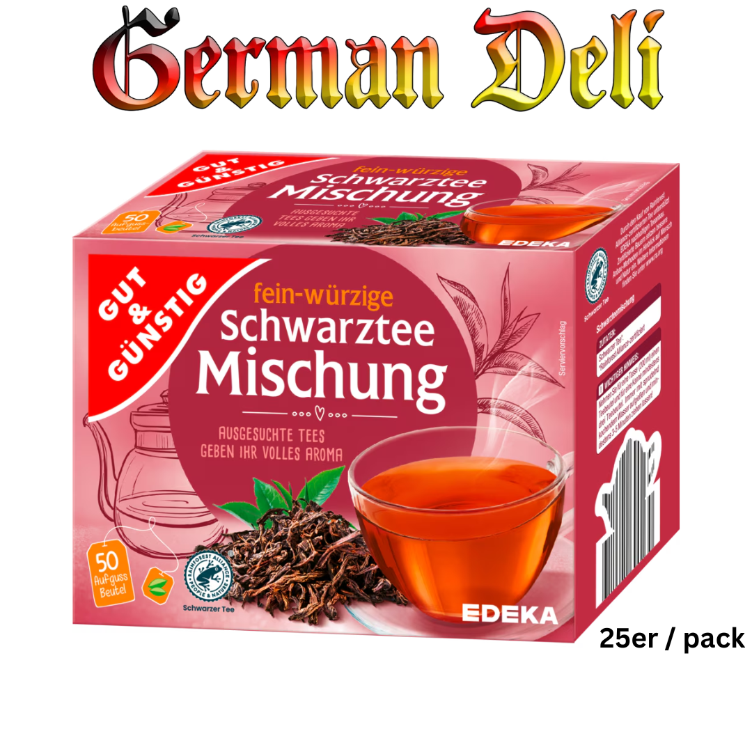 G+G - English Tea Mix Ceylon Assam - 50er pck / Englischer Tee Ceylon Assam