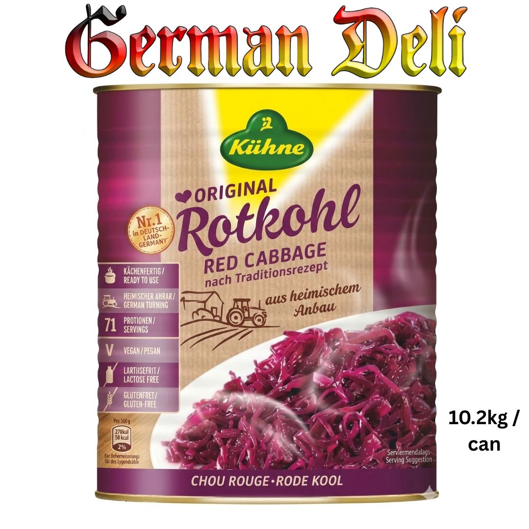 KÜHNE GRÜNKOHL / RED CABBAGE - 10.2L/TIN