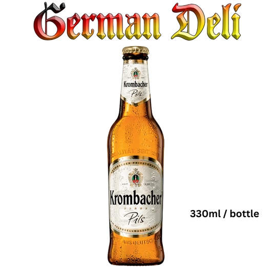 Krombacher Pilsen - 330 ml Fl. - 24 Stück pro Karton / Pils