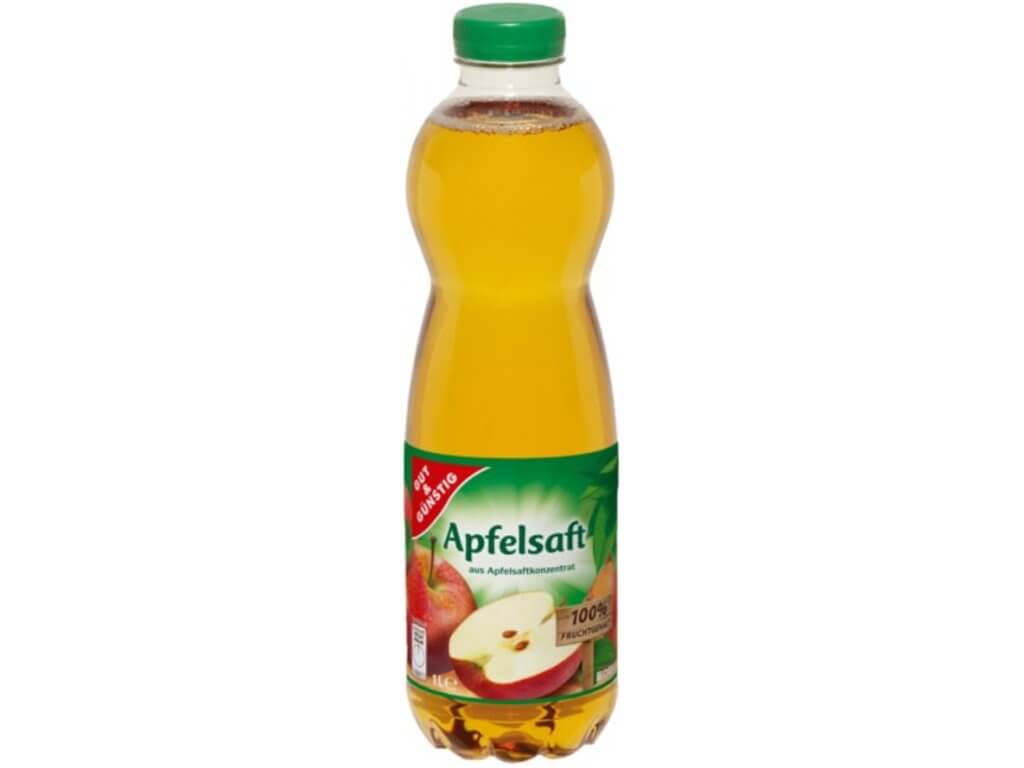 G+G - Apple Juice - 1000 ml btl / Apfelsaft