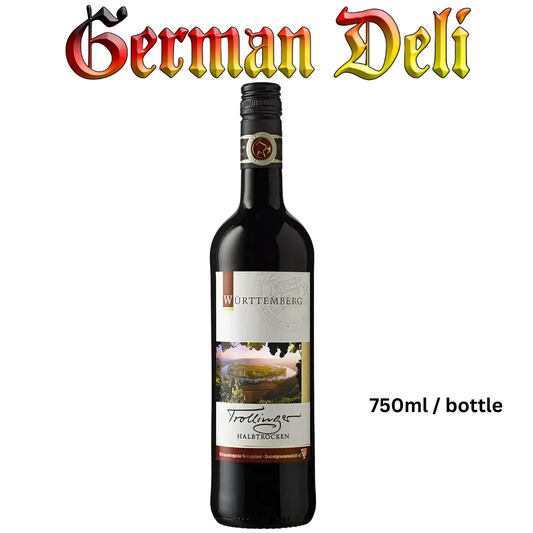 Wuerttemberg - Trollinger semidry - 750 ml btl / Trollinger halbtrocken