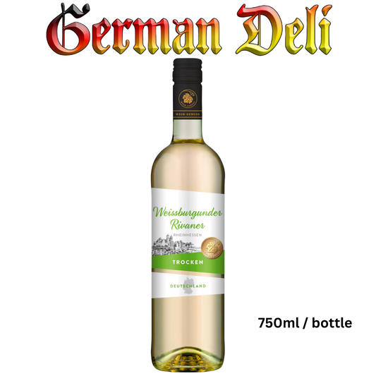 Wein-Genuss  - Grey Burgundy QbA Dry - 750 ml btl / Grauburgunder trocken