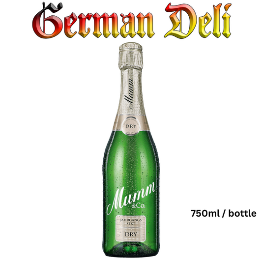 MUMM & CO. JAHRGANGS SEKT DRY 750ML
