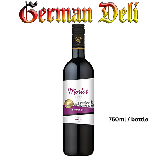 Wein -Genuss- Merlot Veneto IGT Dry 2013 - 750 ml btl / Merlot trocken