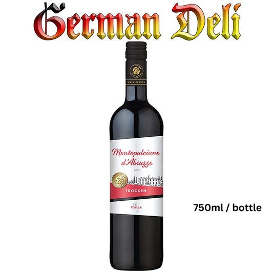 Wein-Genuss Montepulciano D'Abruzzo Dry 2012 - 750 ml btl / Montepulciano trocken