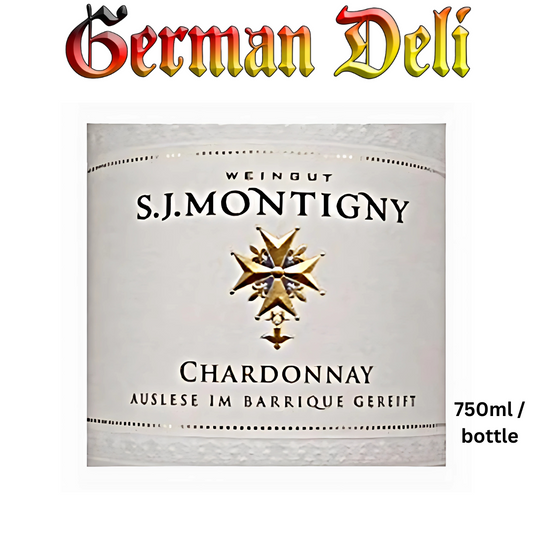 S.J. Montigny - Chardonnay Barrique Dry - 750 ml btl / Chardonnay trocken