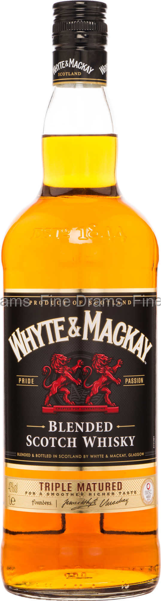 Whyte & Mackay - Whisky 40% - 1000 ml btl / Whisky