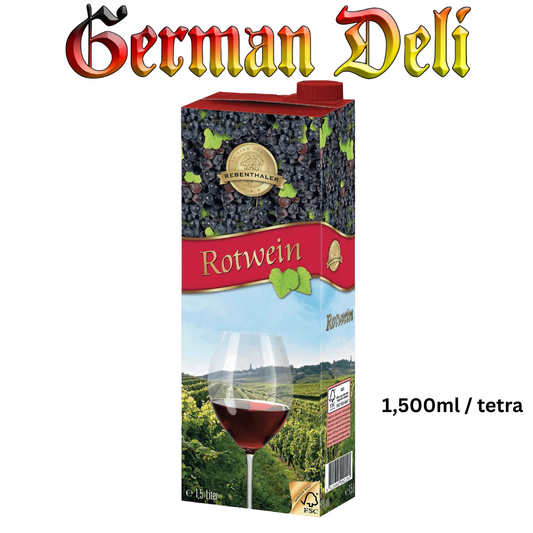 Rebenthaler - Table Wine Red dry - 1500 ml tetra / Tafelwein rot trocken
