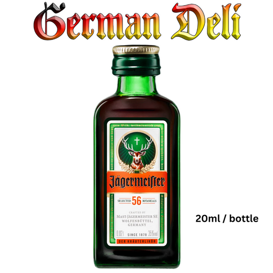 Jaegermeister - Herb Liqueur 35 % - 20 ml btl / Kraeuterlikoer