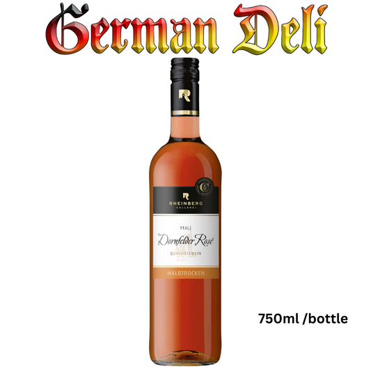 Dornfelder Rose semidry Rheinberg 0.75 Liter Btl/Flasche