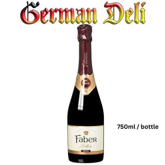 Faber - Sparkling Wine Red - 750 ml btl / Roter Sekt