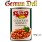 Delta - Beans baked with Tomato Sauce - 400 g can / Gebackene Bohnen in Tomatensosse