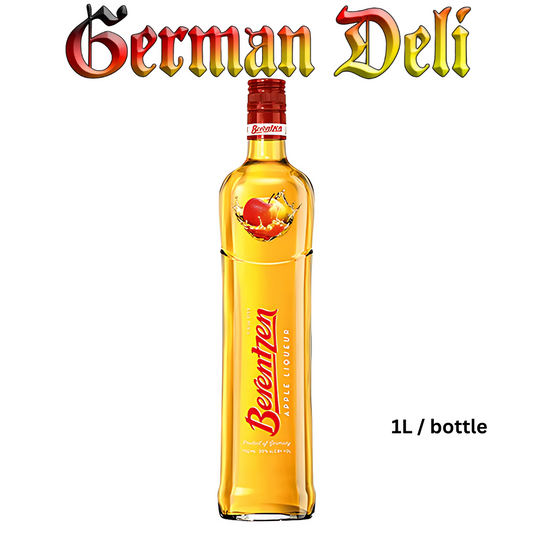 Berentzen - Apple-Wheat Schnapps 18 % 1000 ml btl / Apfelkorn