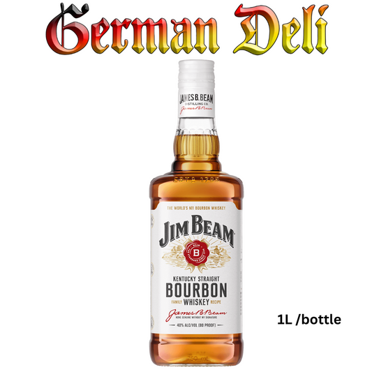 Jim Beam 40 % - Bourbon Whisky - 1000 ml btl