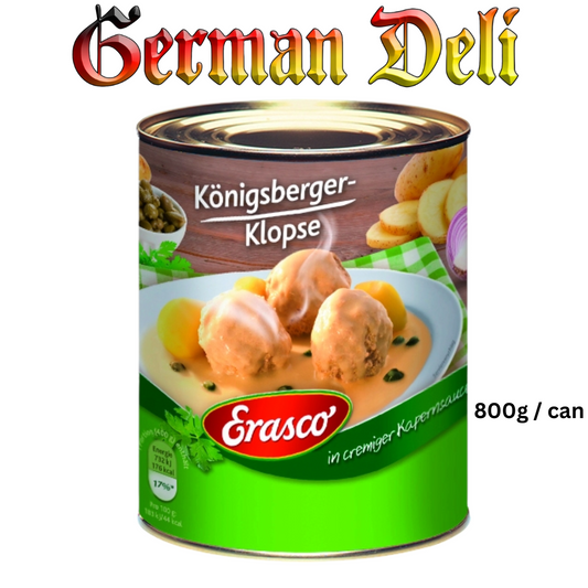 Erasco - Meatballs with Capers - 800 g can / Fleischklöße mit Kapern