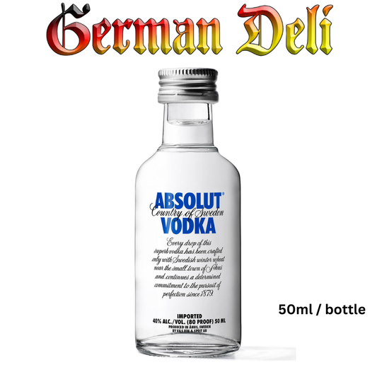 Absolut Blue „Minis“ 40% 0,05 Liter Btl/Flasche