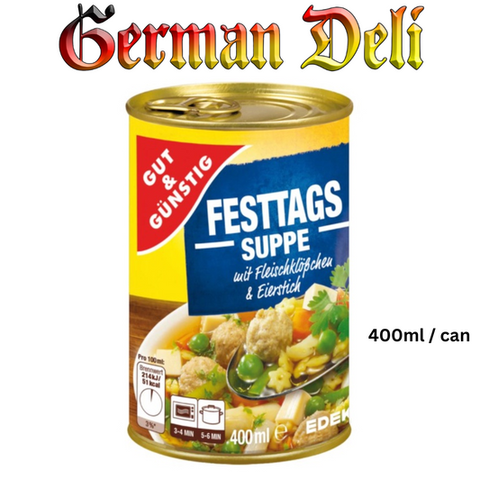 G+G - Holiday Soup - 400 ml can / Festtagssuppe