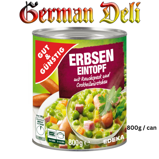 G+G- Pea Stew 800 g can / Erbsentopf