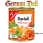 G+G  - Ravioli in Tomato Sauce - 800 g can / Ravioli in Tomatensoße