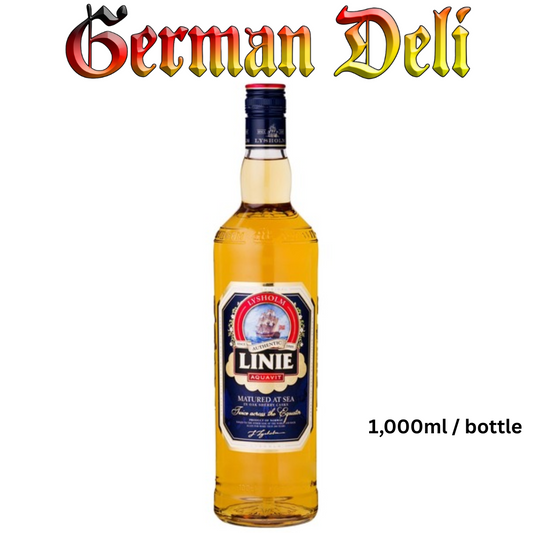 Aquavit Lysholm Linie 41.5% Scandinavia 1 Liter Btl/Flasche