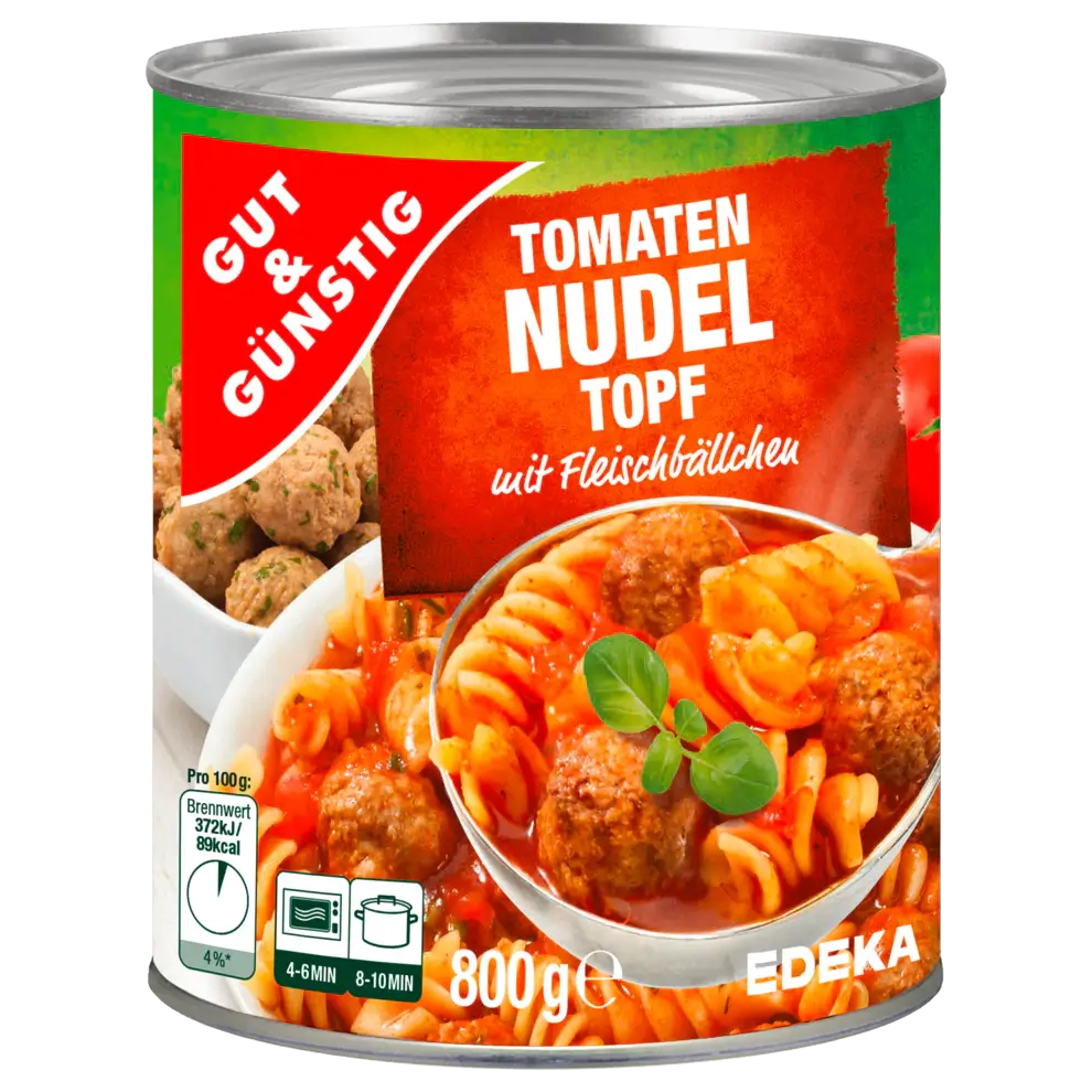 G+G - Italian Tomato Noodle Stew -800 g / Italienischer Tomaten-Nudeltopf