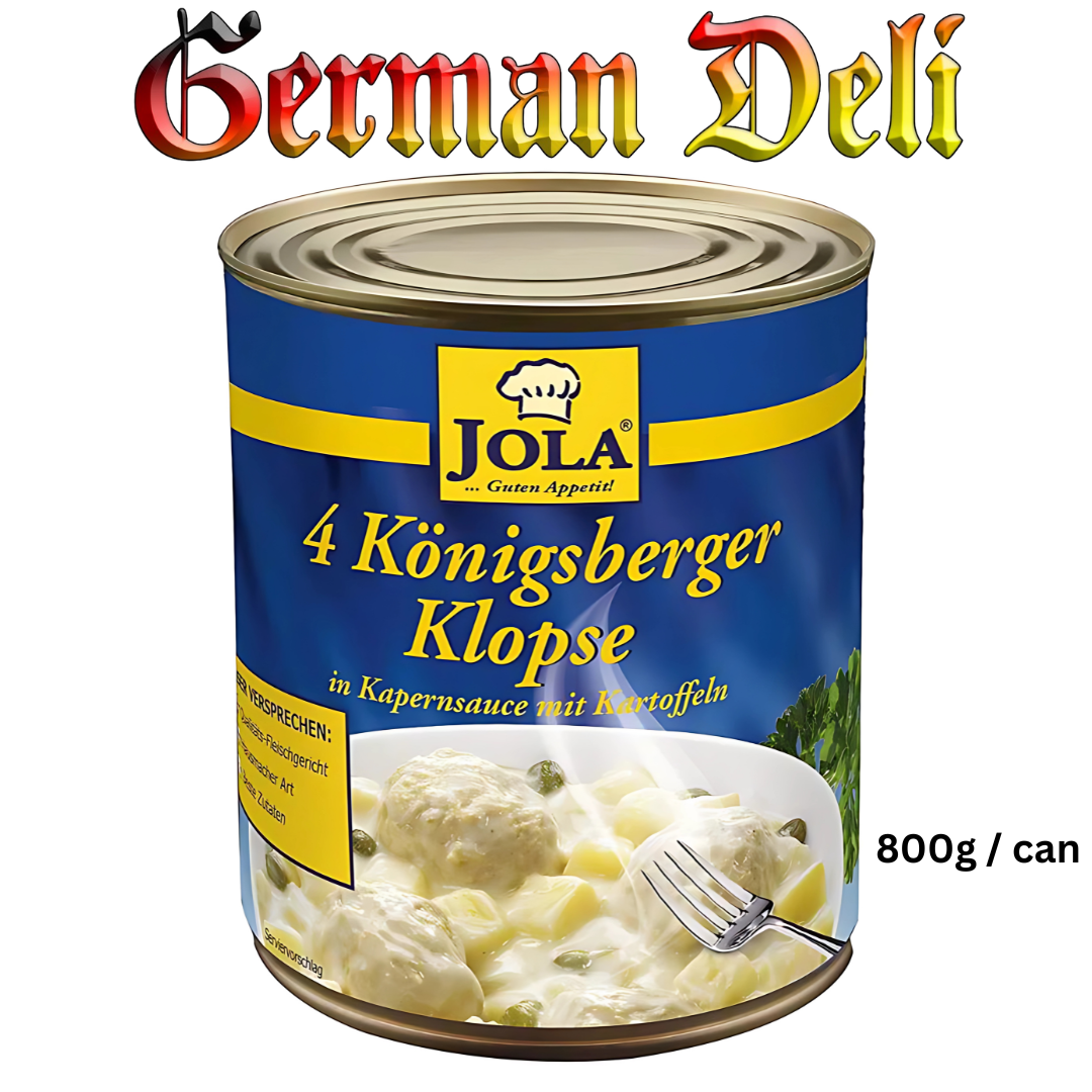 Jola - Meatballs with Capers - 800 g can / Fleischklöße mit Kapern