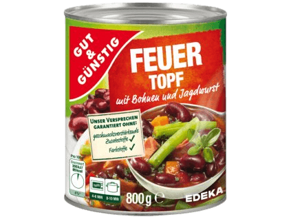 G+G - Spicy Stew - 800 g can / Feuertopf