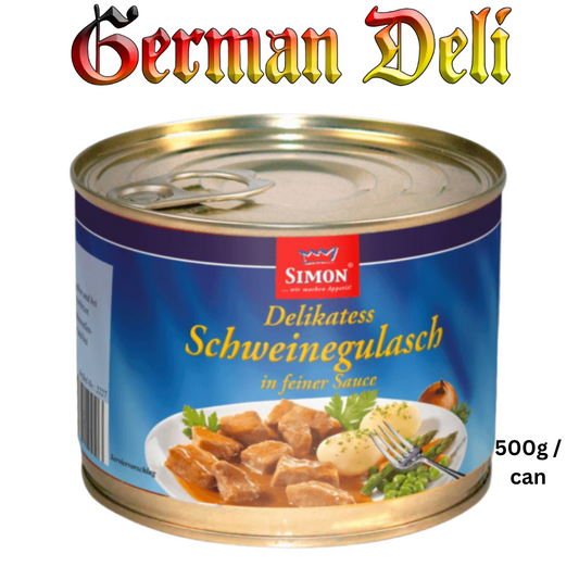 Simon - Pork Goulash - 500 g can / Schweinegulasch