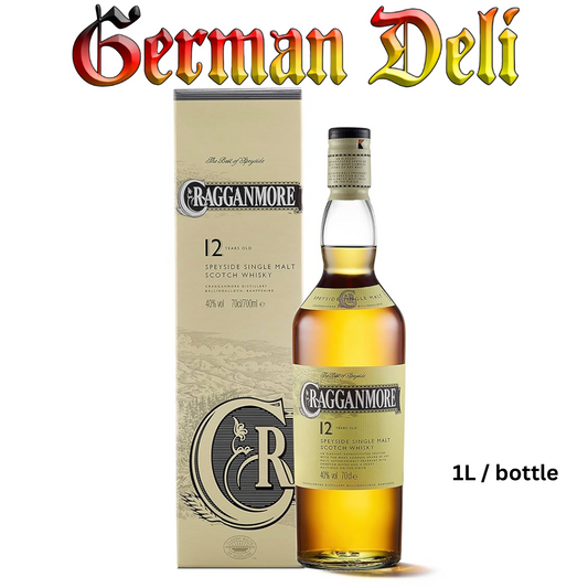 Cragganmore Single Malt 12 Yrs 40% 1 Liter Btl/Flasche