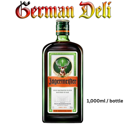 Jaegermeister - Herbs Liqueur 35 % - 1000 ml btl / Krauterlikoer