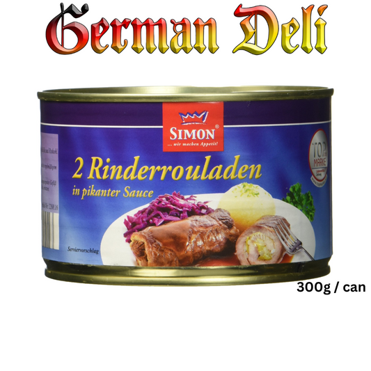 Simon - Beef Roll - 300 g can / Rindsroulade