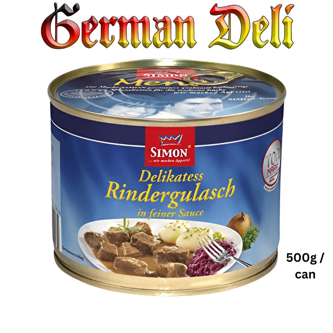 Simon - Beef Goulash - 500 g can / Rindsgulasch