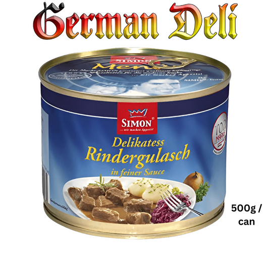 Simon - Beef Goulash - 500 g can / Rindsgulasch
