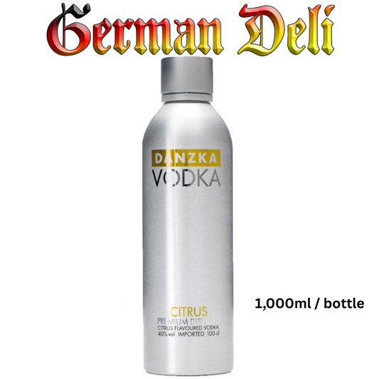 Danzka Danish Vodka Citron 1 Liter Btl/Flasche