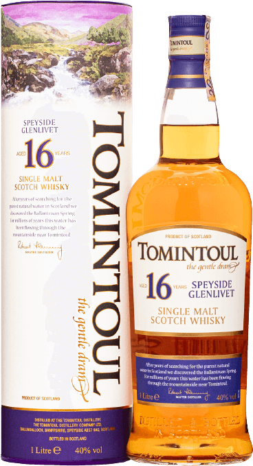 Tomintoul Single Malt 16 Y NEW 1 Liter Btl/Flasche