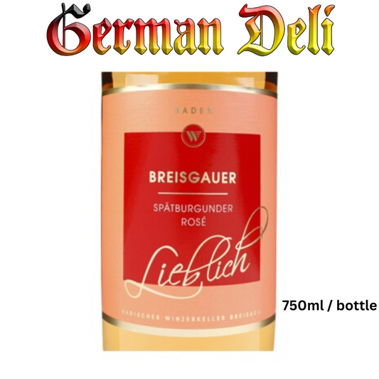 Breisgauer - Spaetburgunder sweet - 750 ml btl / Spaetburgunder lieblich