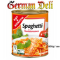 G+G - Spaghetti in Tomato Sauce - 800 g can / Spaghetti in Tomatensoße