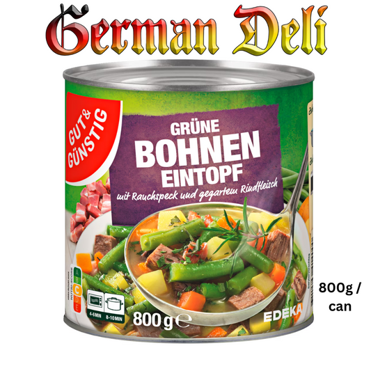 G+G - Green Bean Stew - 800 g can / Gruener Bohnentopf